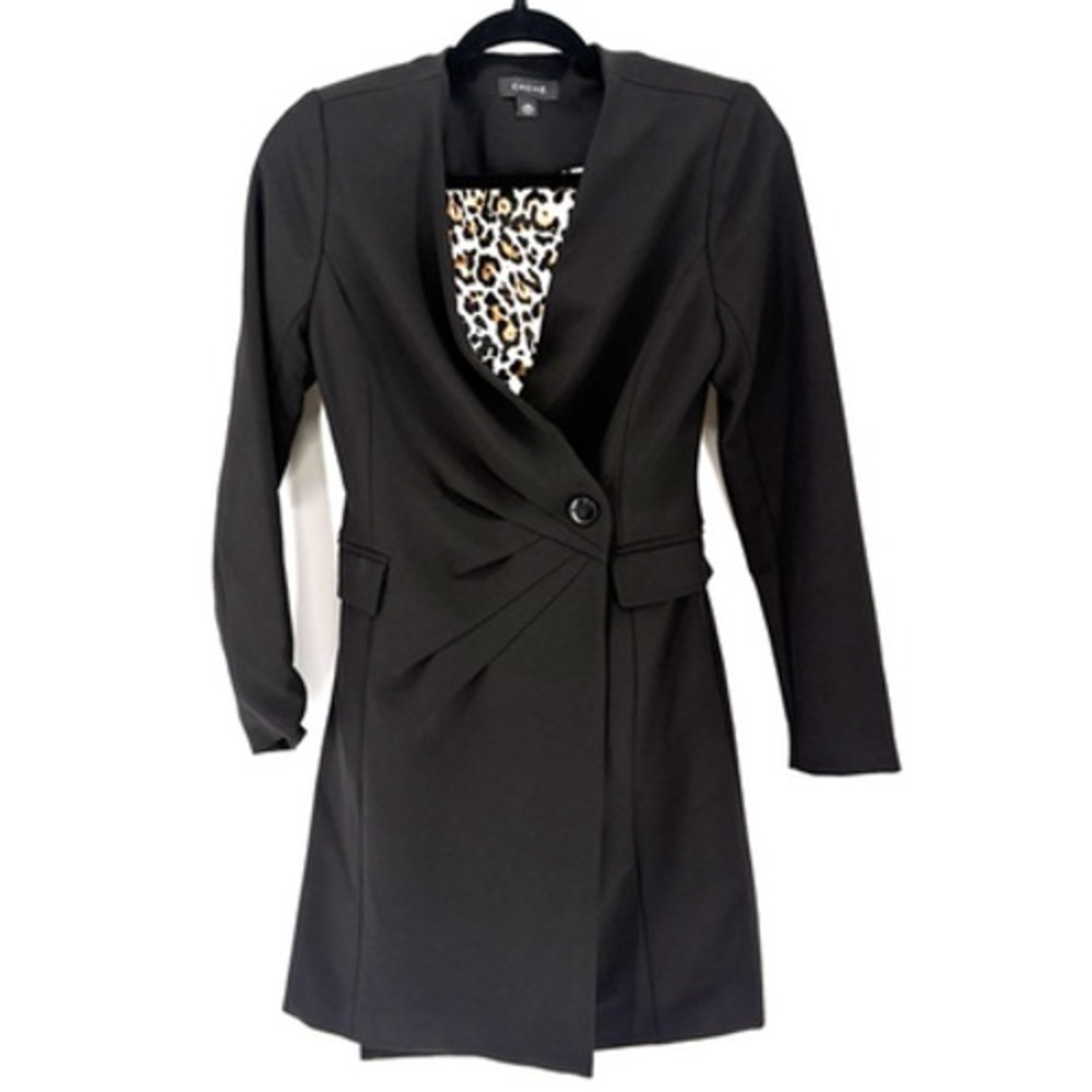 Cache Tailored Coat‎ Dress Womens 00 Blair Waldorf Mobwife
